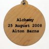 Alchemy Wood Pendant