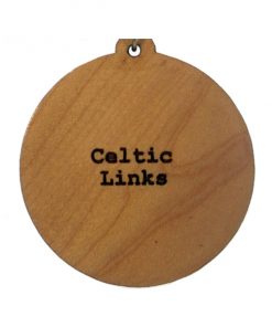 Celtic Links Wood Pendant