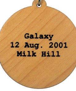 Galaxy Wood Pendant