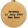 Gateway Wood Pendant