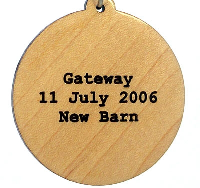 Gateway Wood Pendant