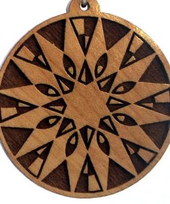 Secret Circle Wood Pendant