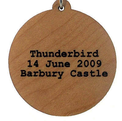 Thunderbird Wood Pendant