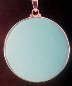 Blossoming turquoise 01 Gemstone Pendant