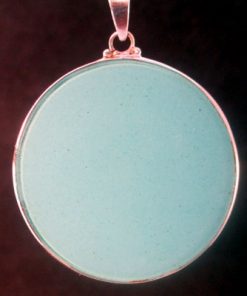 Flower of Life turquoise jumbo 01 Gemstone Pendant