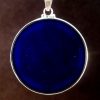 Sri Yantra lapis lazuli jumbo 01 Gemstone Pendant